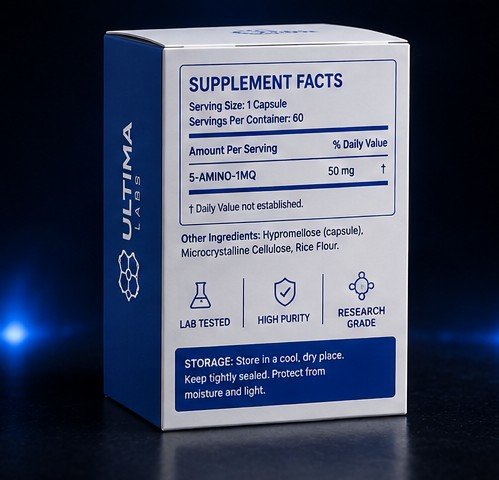 5-AMINO-1MQ POWDER (60 CAPSULES) (50MG/CAPSULE, 3000MG TOTAL) - Image 3