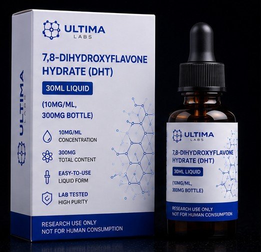 7,8-DIHYDROXYFLAVONE HYDRATE (DHT) 30ML LIQUID (10MG/ML, 300MG BOTTLE)