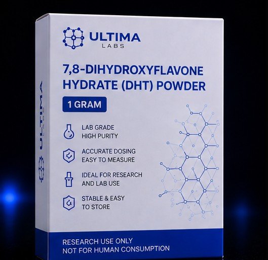 7,8-DIHYDROXYFLAVONE HYDRATE (DHT) POWDER (1 GRAM)