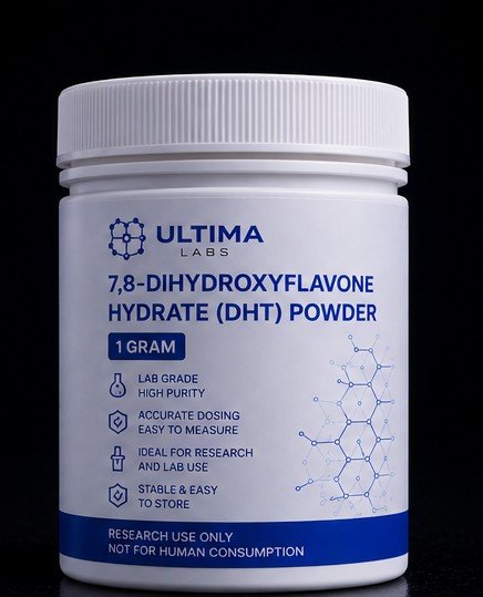 7,8-DIHYDROXYFLAVONE HYDRATE (DHT) POWDER (1 GRAM) - Image 4