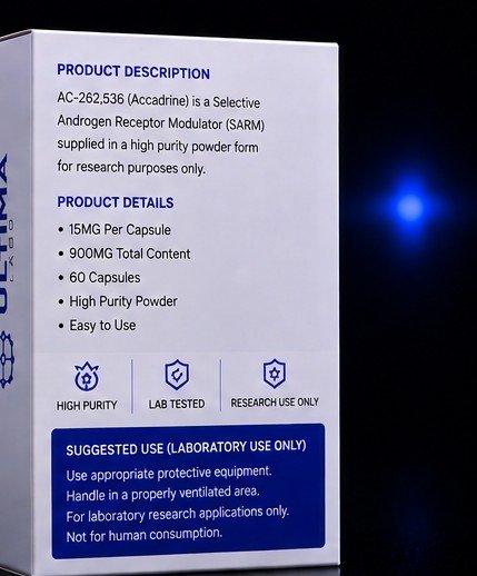 AC-262,536 ACCADRINE SARM POWDER (60 CAPSULES) (15MG/CAPSULE, 900MG TOTAL) - Image 3