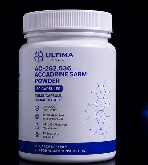 AC-262,536 ACCADRINE SARM POWDER (60 CAPSULES) (15MG/CAPSULE, 900MG TOTAL) - Image 5