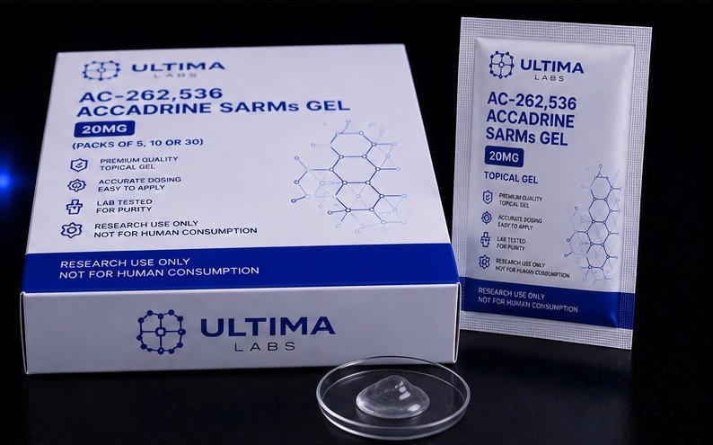 AC-262,536 Accadrine SARMs Gel 20MG (Packs of 5, 10 or 30)