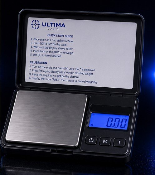 0.01 x 300g digital pocket weighing scale | Stainless Steel | Ultimaa - Image 5