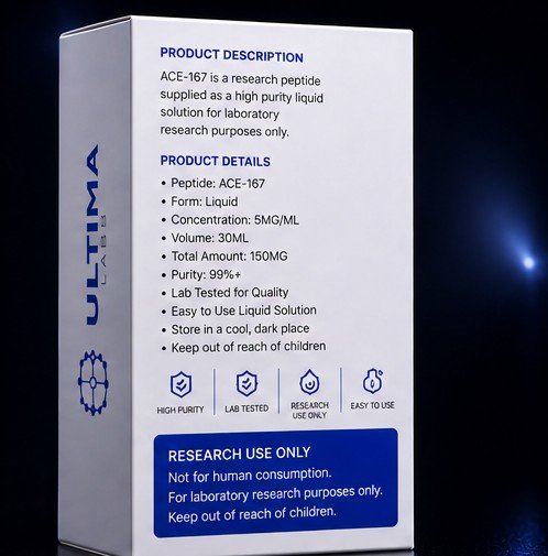 ACE-167 PEPTIDE 30ML LIQUID (5MG/ML, 150MG BOTTLE) - Image 3