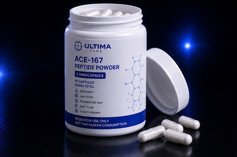 ACE-167 PEPTIDE POWDER (60 CAPSULES) (2.5MG/CAPSULE, 150MG TOTAL) - Image 5