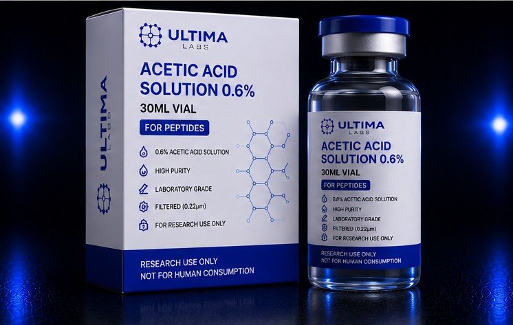 ACETIC ACID SOLUTION 0.6% 30ML VIAL FOR PEPTIDES