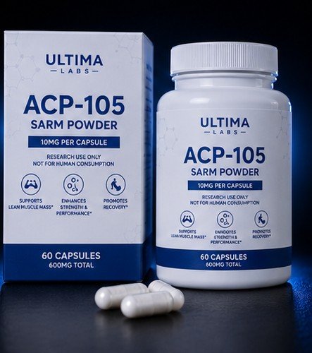 ACP-105 SARM POWDER (60 CAPSULES) (10MG/CAPSULE, 600MG TOTAL)