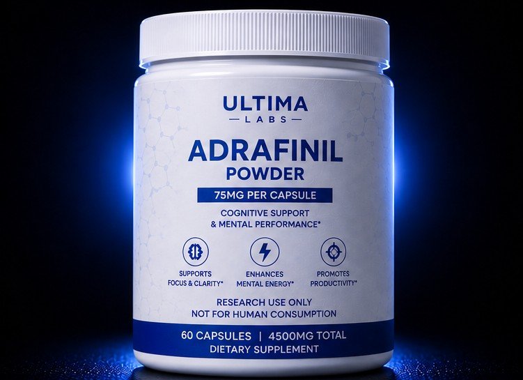 ADRAFINIL POWDER (60 CAPSULES)(75MG/CAPSULE, 4500MG TOTAL)