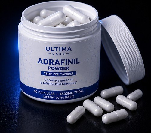 ADRAFINIL POWDER (60 CAPSULES)(75MG/CAPSULE, 4500MG TOTAL) - Image 3