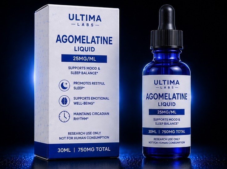 AGOMELATINE 30ML LIQUID (25MG/ML, 750MG BOTTLE) - Image 5