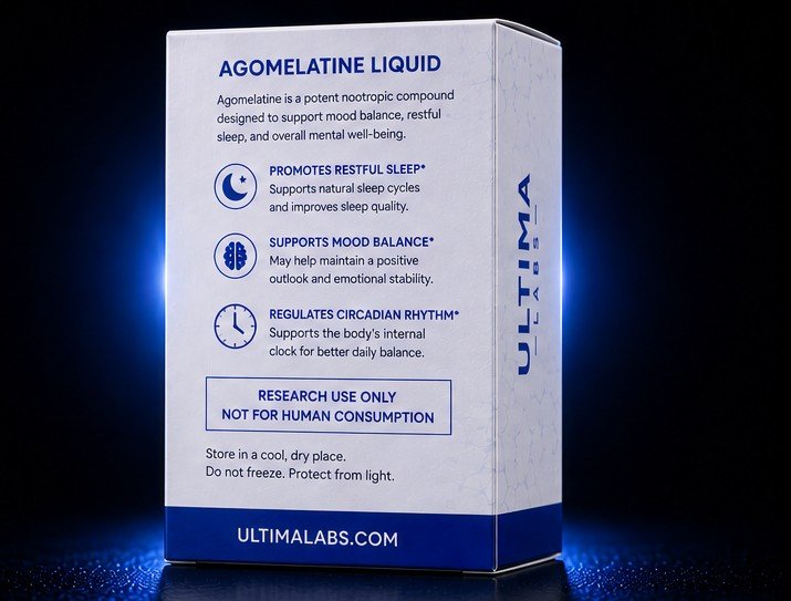 AGOMELATINE 30ML LIQUID (25MG/ML, 750MG BOTTLE) - Image 2