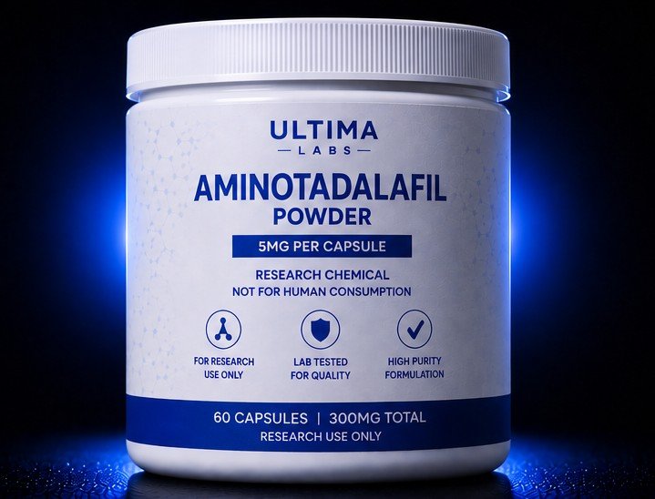 AMINOTADALAFIL POWDER (60 CAPSULES) (5MG/CAPSULE, 300MG TOTAL)