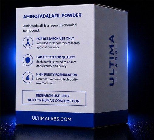 AMINOTADALAFIL POWDER (60 CAPSULES) (5MG/CAPSULE, 300MG TOTAL) - Image 5