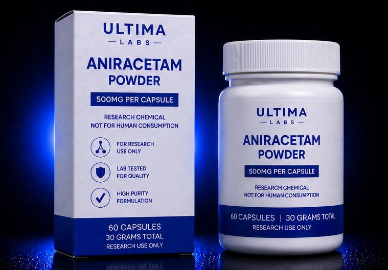 ANIRACETAM POWDER (60 CAPSULES)(500MG/CAPSULE, 30 GRAMS TOTAL) - Image 5