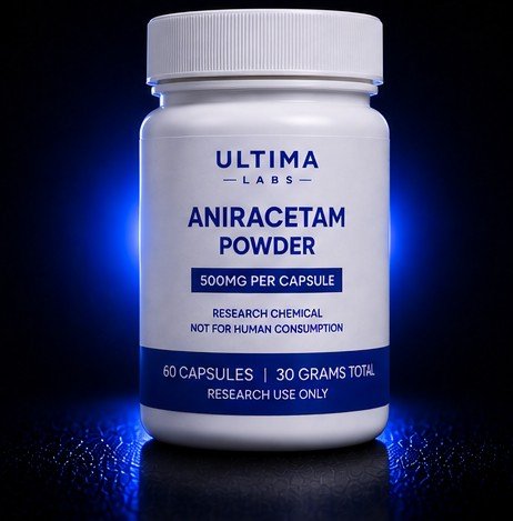ANIRACETAM POWDER (60 CAPSULES)(500MG/CAPSULE, 30 GRAMS TOTAL) - Image 3