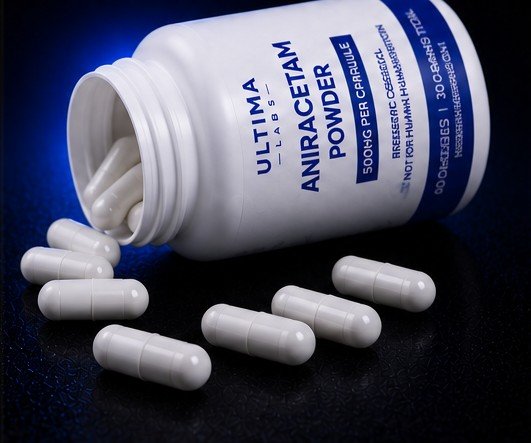 ANIRACETAM POWDER (60 CAPSULES)(500MG/CAPSULE, 30 GRAMS TOTAL) - Image 4