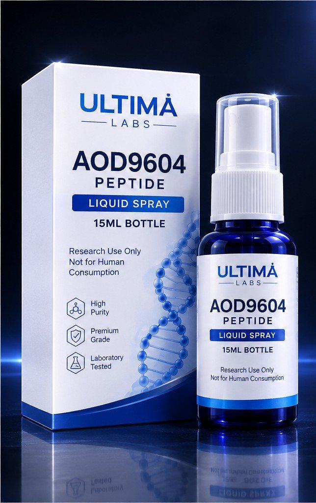 AOD9604 PEPTIDE LIQUID SPRAY 15ML BOTTLE