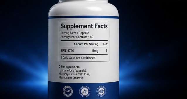 BPN14770 POWDER (60 CAPSULES) (5MG/CAPSULE, 300MG TOTAL) - Image 3