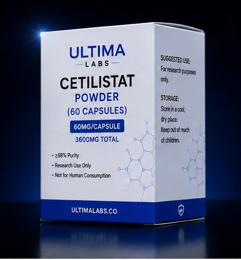 CETILISTAT POWDER (60 CAPSULES) (60MG/CAPSULE, 3600MG TOTAL) - Image 3