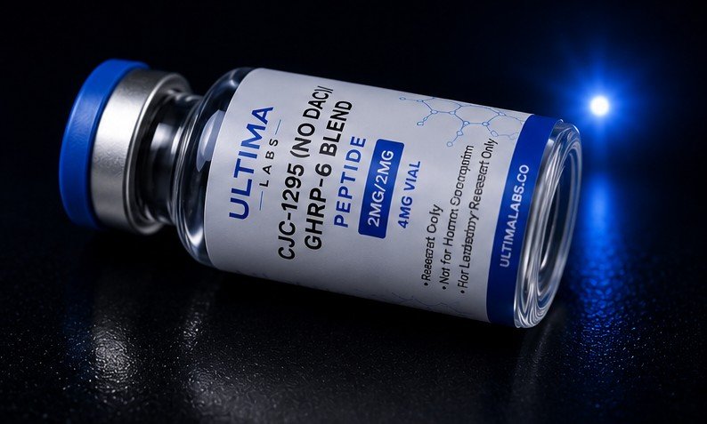CJC GHRP Blend - CJC-1295 No DAC GHRP-6 4mg Vial - Image 2