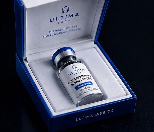CJC-1295 / GHRP-2 Blend Peptide (5mg/5mg) 10mg Vial - Image 5