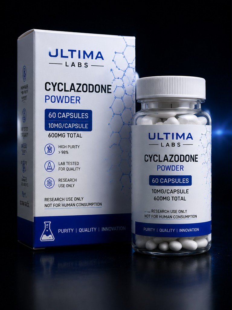 CYCLAZODONE POWDER (60 CAPSULES) (10MG/CAPSULE, 600MG TOTAL)