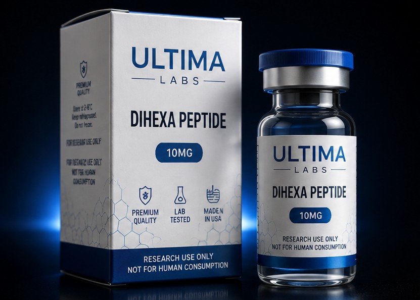 Dihexa Peptide 10MG Vial - Nootropic Cognitive Research