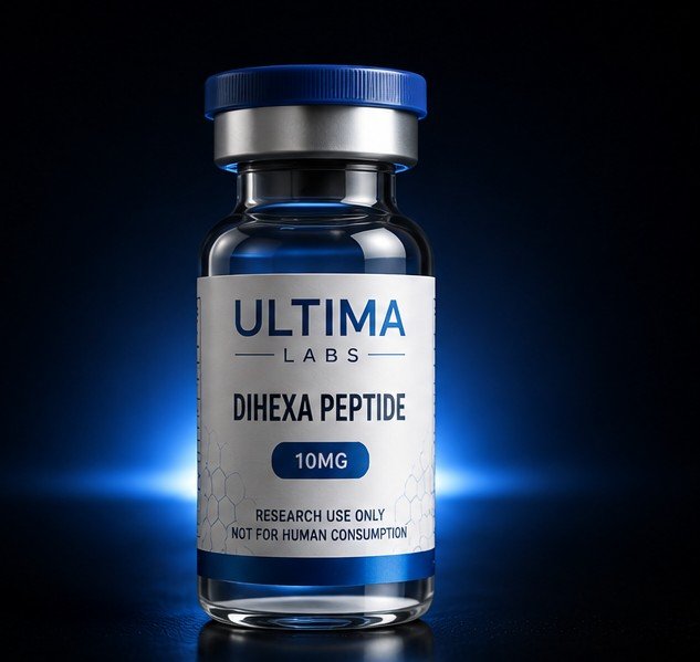 Dihexa Peptide 10MG Vial - Nootropic Cognitive Research - Image 2