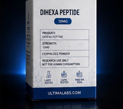Dihexa Peptide 10MG Vial - Nootropic Cognitive Research - Image 4