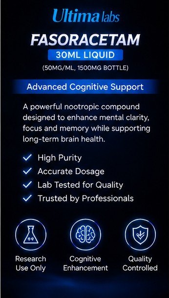 FASORACETAM 30ML LIQUID (50MG/ML, 1500MG BOTTLE) - Image 4