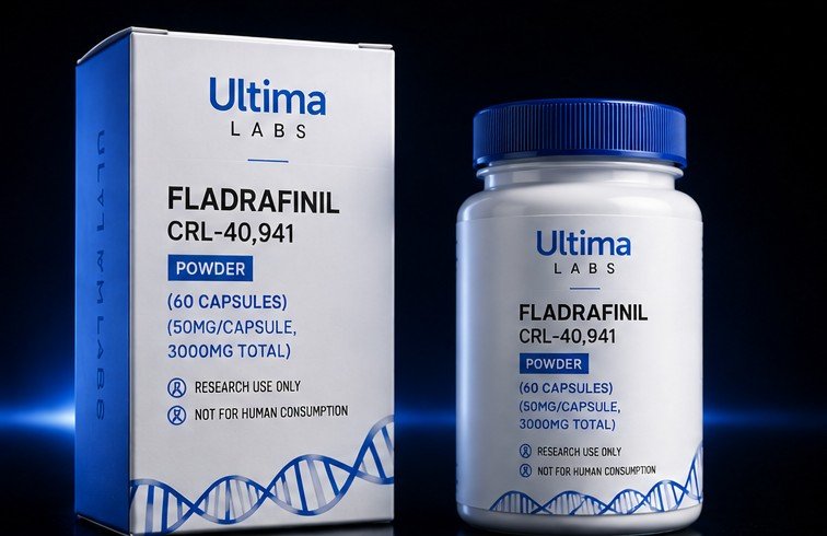 FLADRAFINIL CRL-40,941 POWDER (60 CAPSULES) (50MG/CAPSULE, 3000MG TOTAL)