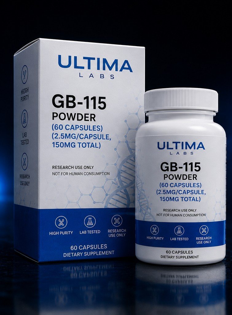 GB-115 POWDER (60 CAPSULES) (2.5MG/CAPSULE, 150MG TOTAL)