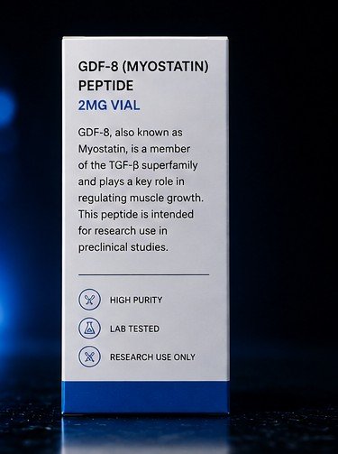 GDF-8 (MYOSTATIN) PEPTIDE 2MG VIAL - Image 2