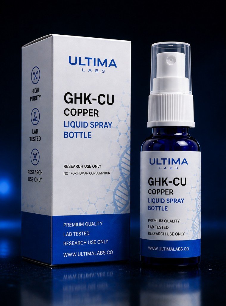 GHK-CU COPPER LIQUID SPRAY BOTTLE
