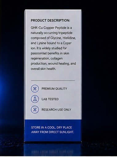 GHK-CU Copper Peptide | 50MG Research Vial | Ultima Labs - Image 4