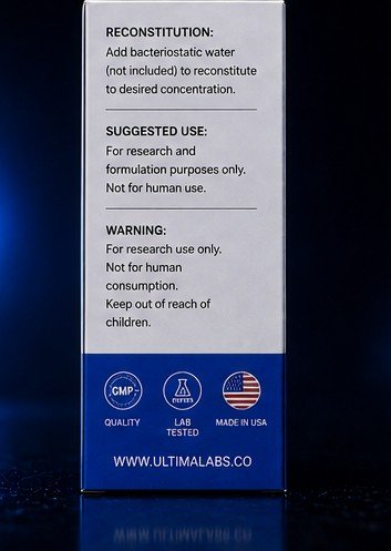 GHK-CU Copper Peptide | 50MG Research Vial | Ultima Labs - Image 3