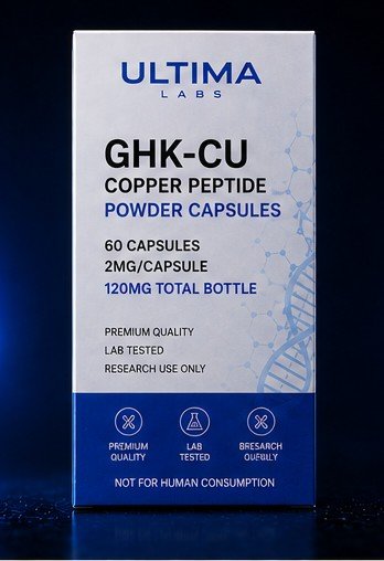 GHK-Cu Copper Peptide - GHK-Cu 2mg Capsules 60 Count 120mg - Image 2