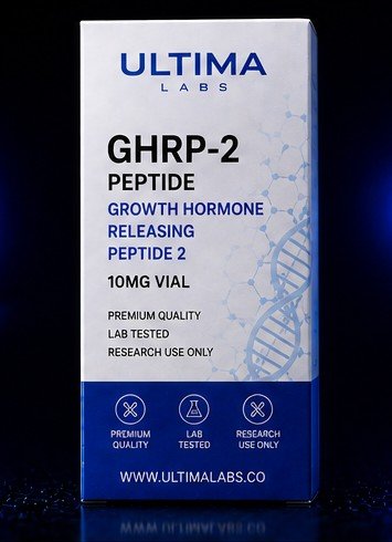 GHRP-2 PEPTIDE (GROWTH HORMONE RELEASING PEPTIDE 2) 10MG VIAL - Image 2