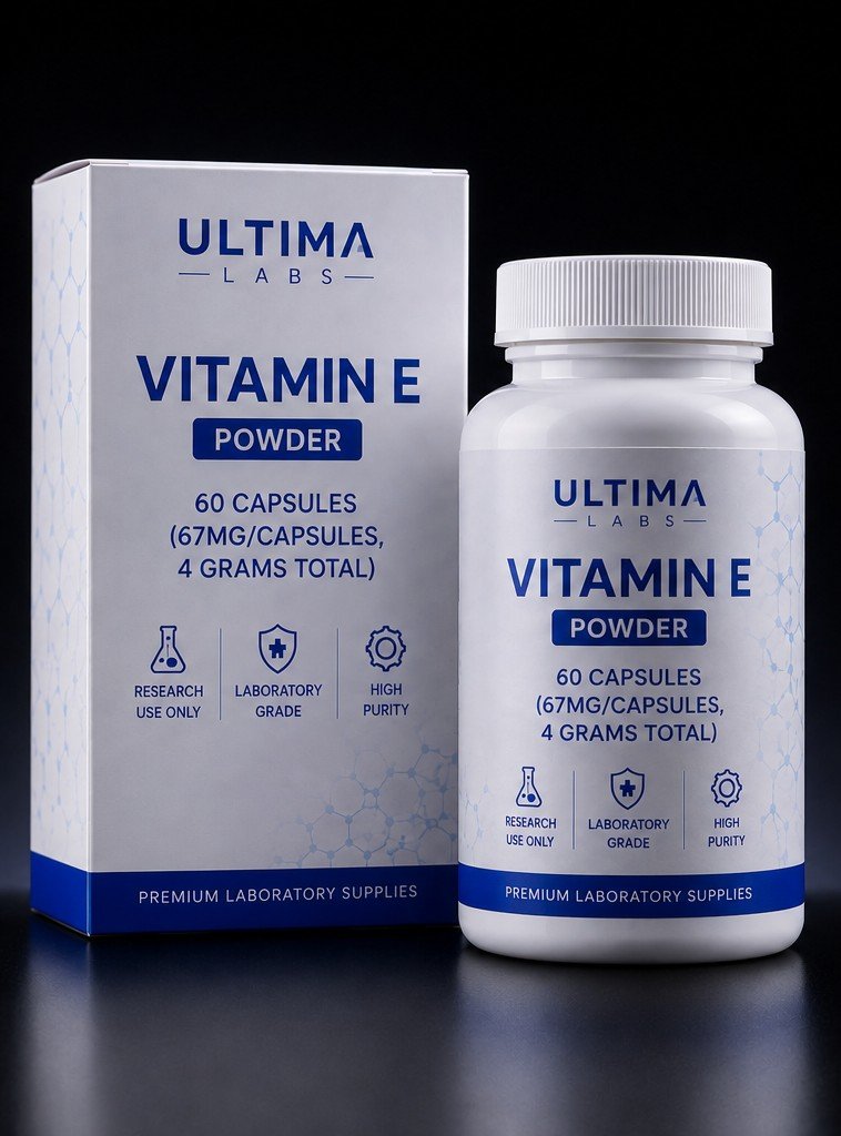 VITAMIN E POWDER (60 CAPSULES) (67MG/CAPSULES, 4 GRAMS TOTAL)