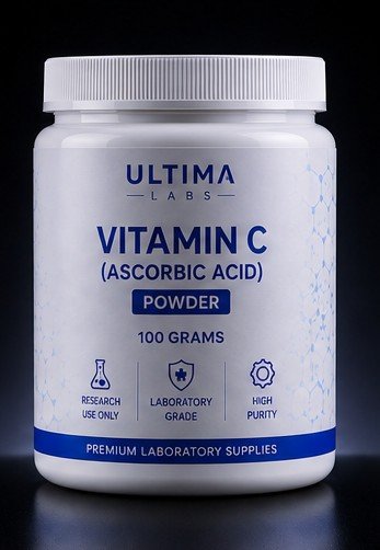 VITAMIN C (ASCORBIC ACID) POWDER (100 GRAMS) - Image 2
