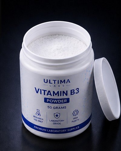 VITAMIN B3 POWDER (50 GRAMS) - Image 3