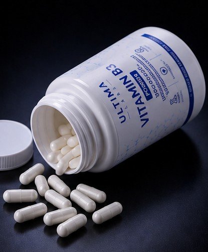VITAMIN B3 POWDER (100 CAPSULES) (500MG/CAPSULES, 50 GRAMS TOTAL) - Image 3