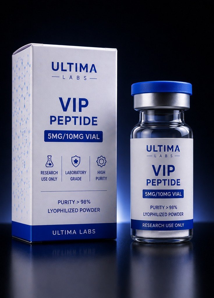 VIP Peptide 5MG 10MG Vial - Vasoactive Intestinal Peptide