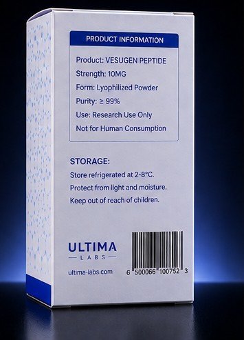 VESUGEN PEPTIDE 10MG VIAL - Image 4