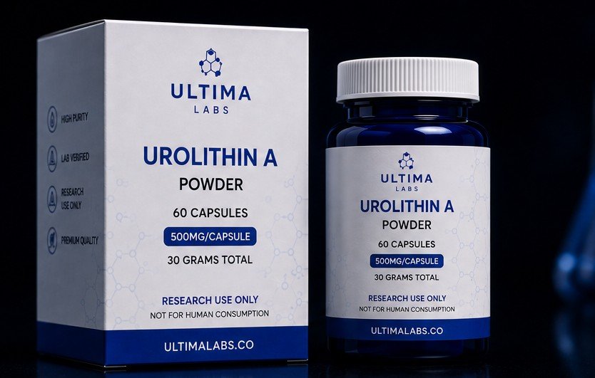 UROLITHIN A POWDER (60 CAPSULES) (500MG/CAPSULE, 30 GRAMS TOTAL)