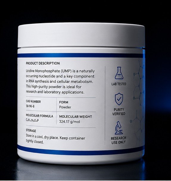 URIDINE MONOPHOSPHATE POWDER (30 GRAMS) - Image 2