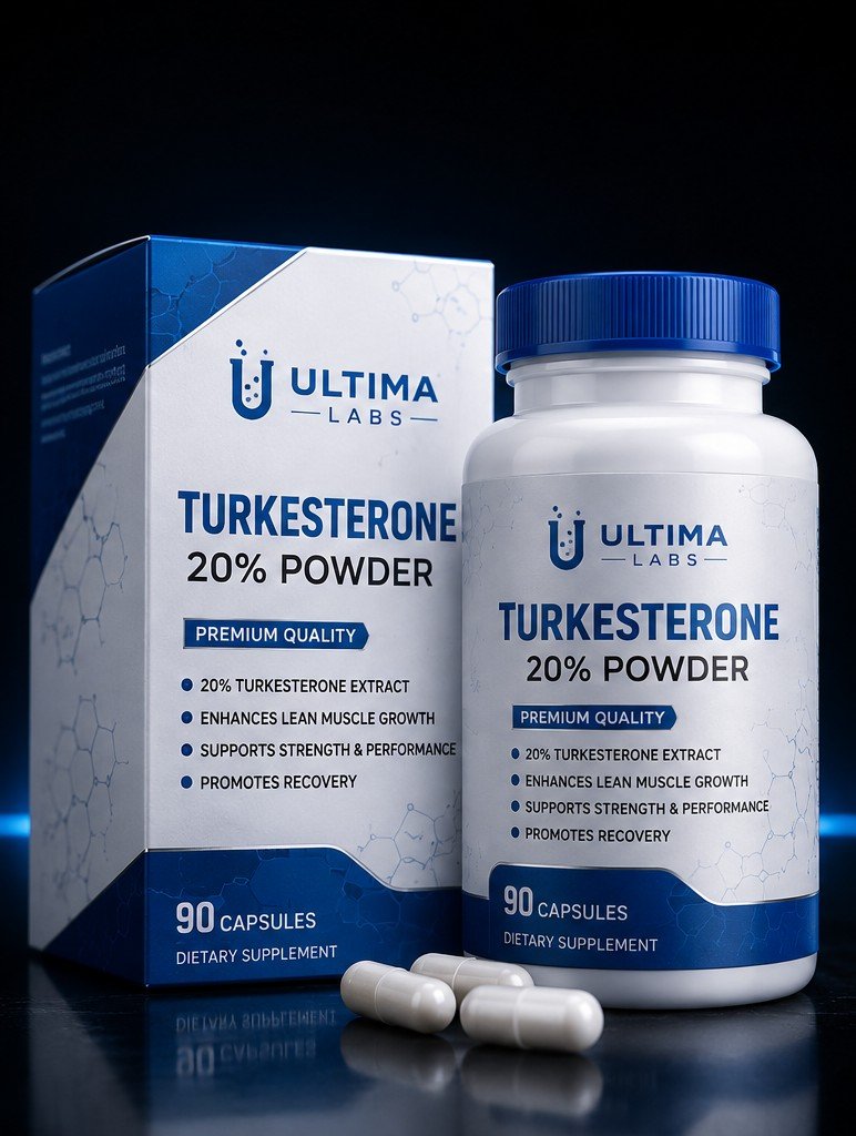 TURKESTERONE 20% POWDER (90 CAPSULES)