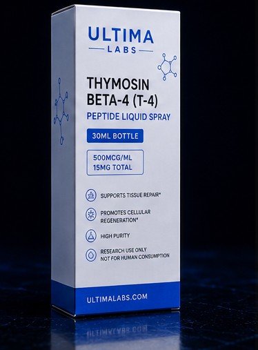 THYMOSIN BETA-4 (T - 4) PEPTIDE LIQUID SPRAY 30ML BOTTLE (500MCG/ML, 15MG TOTAL) - Image 3
