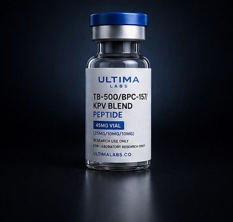 TB-500/BPC-157/KPV BLEND PEPTIDE (25MG/10MG/10MG) 45MG VIAL - Image 3